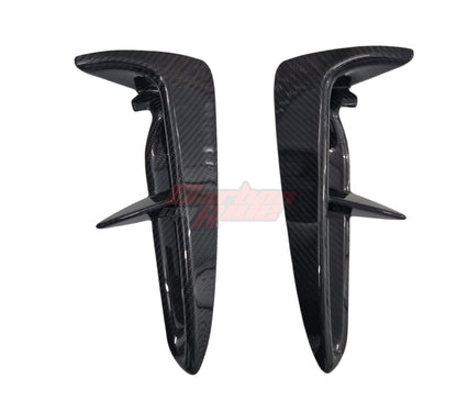 Carbon Fibre Front Air intake Vents - HONDA CIVIC TYPE R - FL5 K20C1 2.0T 2023+ - Custom My Ride