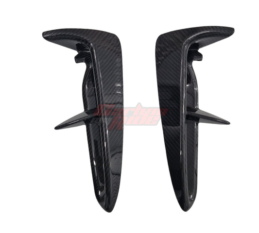 Carbon Fibre Front Air intake Vents - HONDA CIVIC TYPE R - FL5 K20C1 2.0T 2023+ - Custom My Ride