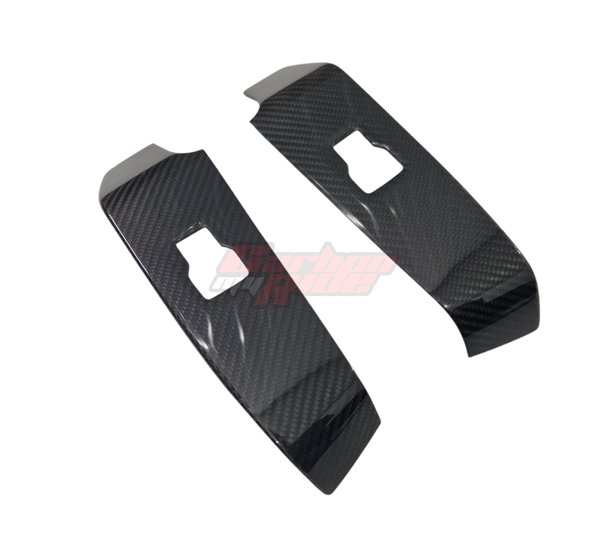 Carbon Fibre Inner Door Switch Panel Covers - Honda Civic Type R - FL5 K20C1 2.0T 2023+ - Custom My Ride