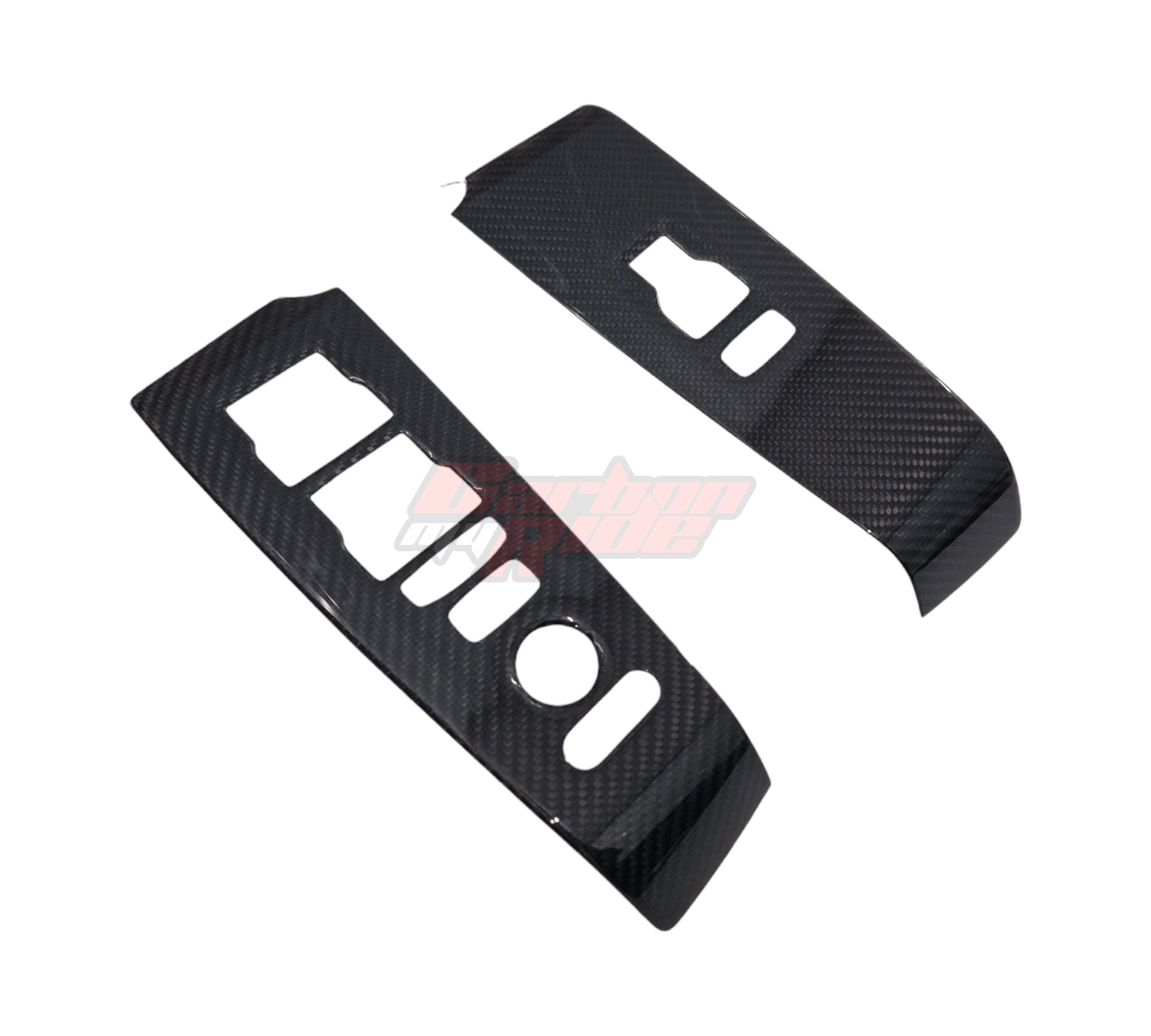 Carbon Fibre Inner Door Switch Panel Covers - Honda Civic Type R - FL5 K20C1 2.0T 2023+ - Custom My Ride