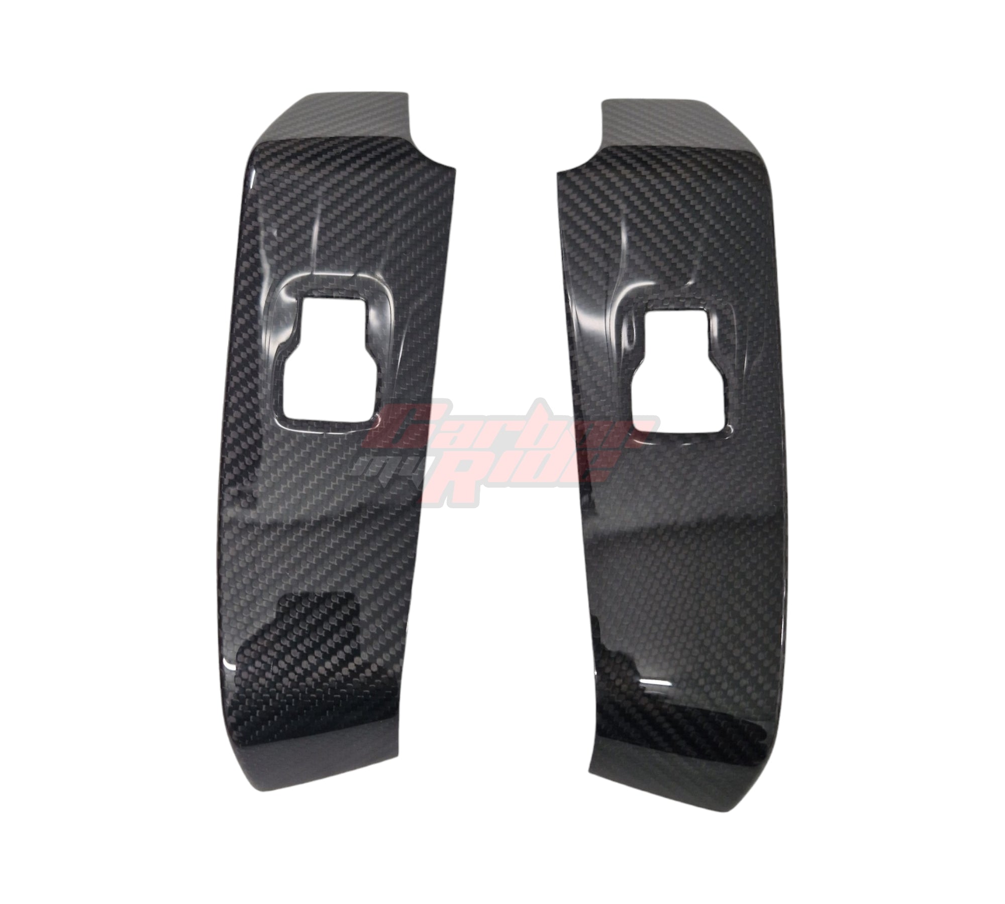 Carbon Fibre Inner Door Switch Panel Covers - Honda Civic Type R - FL5 K20C1 2.0T 2023+ - Custom My Ride