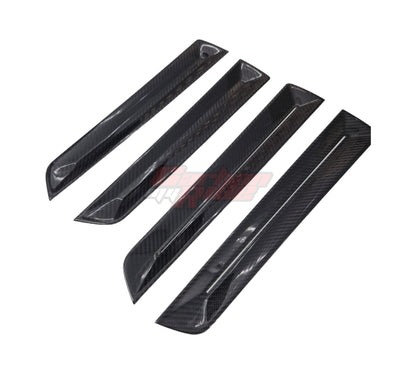 Carbon Fibre Inner Door Panel Covers - Honda Civic Type R - FL5 K20C1 2.0T 2023+ - Custom My Ride