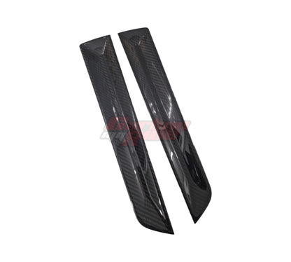 Carbon Fibre Inner Door Panel Covers - Honda Civic Type R - FL5 K20C1 2.0T 2023+ - Custom My Ride