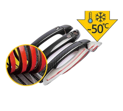 VW Golf MK7 7.5 Faux Carbon Door Handle Covers- GTI R TDI - Custom My Ride