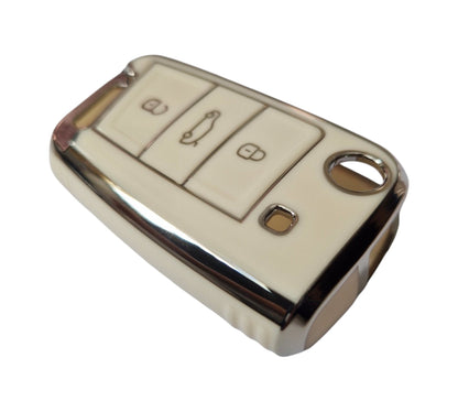 Seat Leon 5F Key Fob Cover - Silicone Bling Girly Chic - Custom My Ride