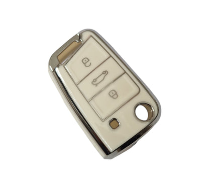 Seat Leon 5F Key Fob Cover - Silicone Bling Girly Chic - Custom My Ride