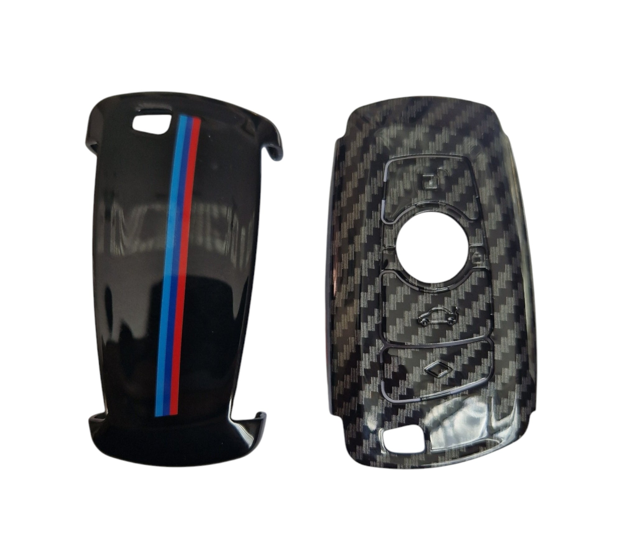 BMW Black Carbon Fibre effect Key Fob Cover