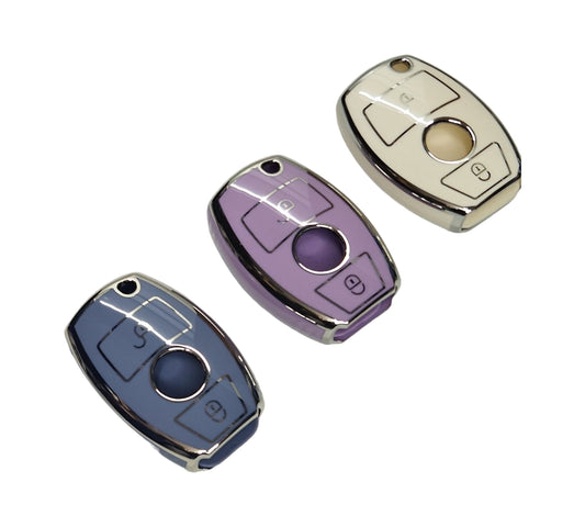 Mercedes Key Fob Cover - Silicone Bling Girly Chic - Custom My Ride