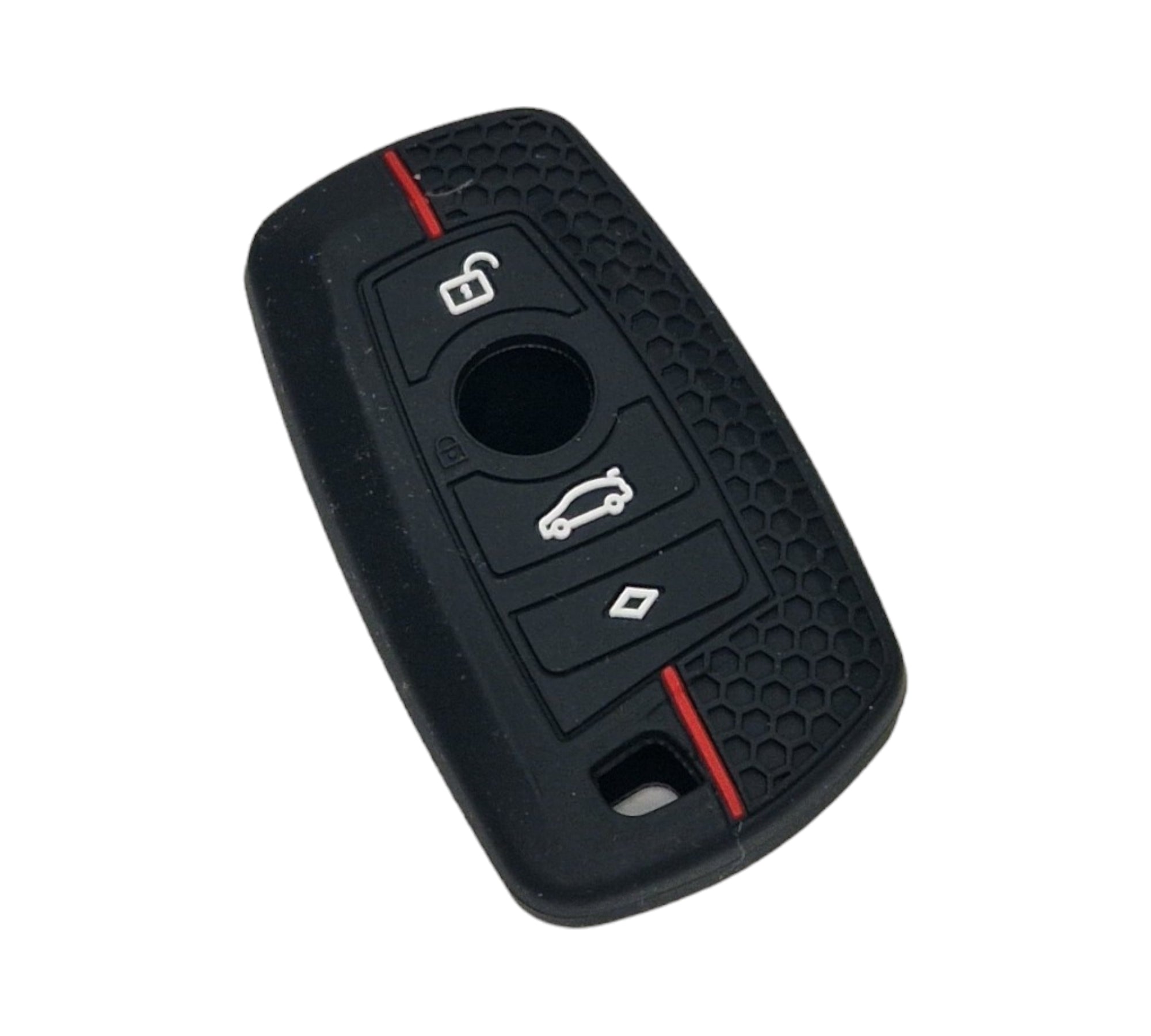 BMW Black and Red Silicone Key Fob Cover F-series