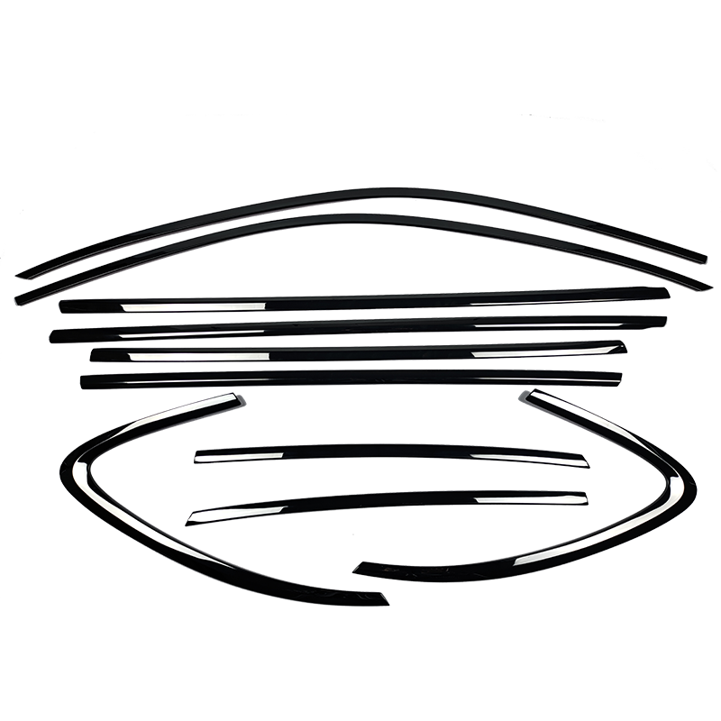 Porshe Cayenne Black Window Trims 2011-17 Blackout dechrome Night package 958