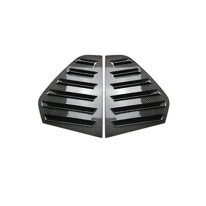 Window Louver Side Vent Trim For VW Golf4 Golf 5 Golf 6 Golf 7 MK4 MK5 MK6 MK7 MK7.5 MK8 Pair Car Rear Window Shutter Cover Trim