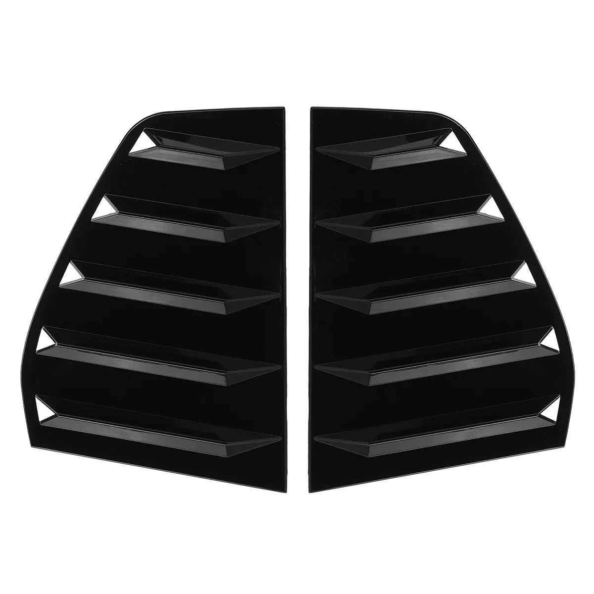 Window Louver Side Vent Trim For VW Golf4 Golf 5 Golf 6 Golf 7 MK4 MK5 MK6 MK7 MK7.5 MK8 Pair Car Rear Window Shutter Cover Trim