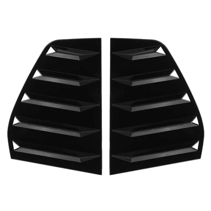 Window Louver Side Vent Trim For VW Golf4 Golf 5 Golf 6 Golf 7 MK4 MK5 MK6 MK7 MK7.5 MK8 Pair Car Rear Window Shutter Cover Trim