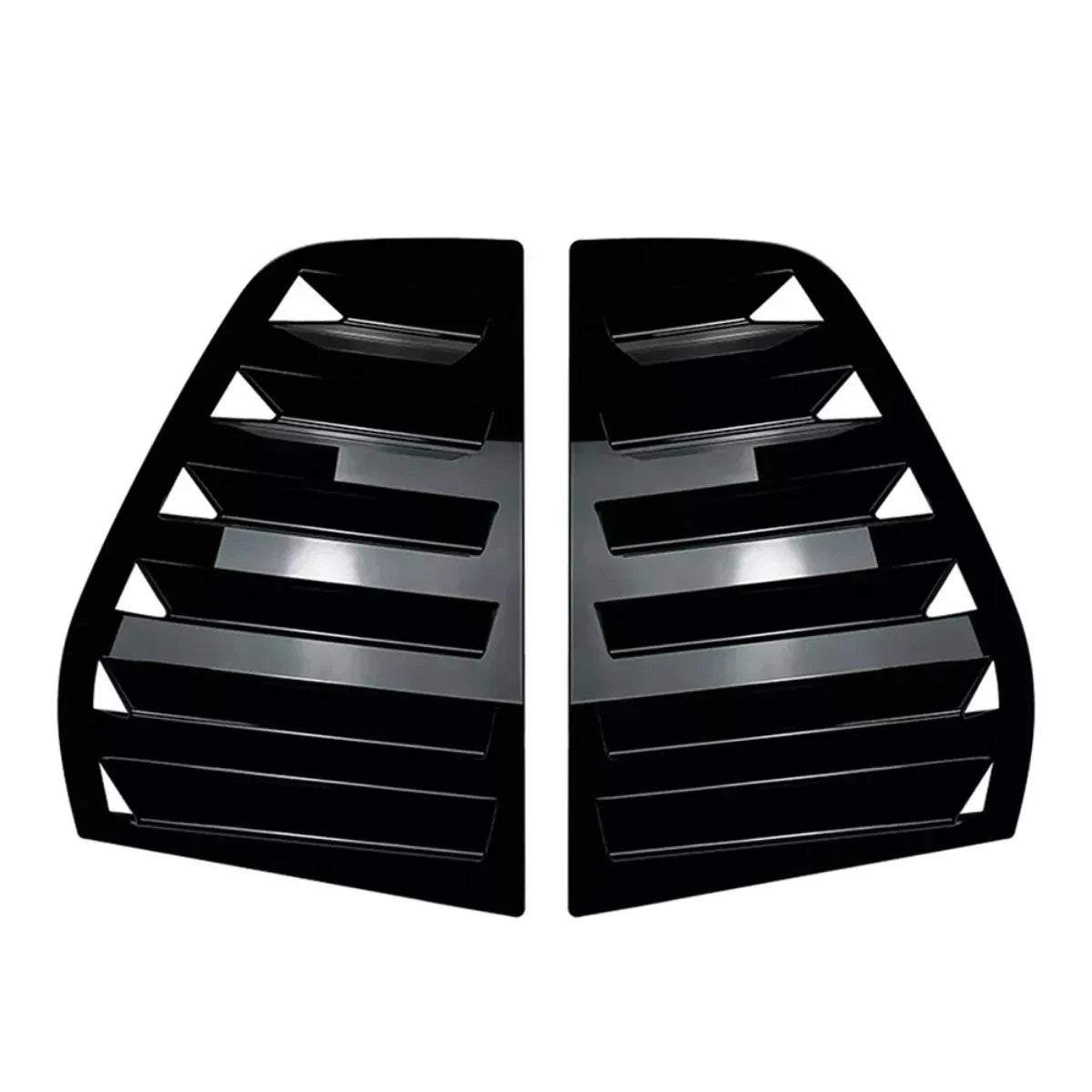 Window Louver Side Vent Trim For VW Golf4 Golf 5 Golf 6 Golf 7 MK4 MK5 MK6 MK7 MK7.5 MK8 Pair Car Rear Window Shutter Cover Trim