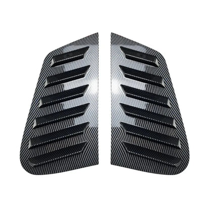 Window Louver Side Vent Trim For VW Golf4 Golf 5 Golf 6 Golf 7 MK4 MK5 MK6 MK7 MK7.5 MK8 Pair Car Rear Window Shutter Cover Trim