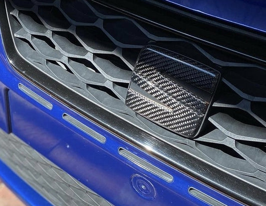 Seat Leon 2017-21 Carbon FRONT Badge Cover - 5F MK3 CUPRA FR - Custom My Ride