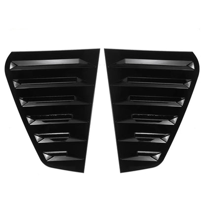 Window Louver Side Vent Trim For VW Golf4 Golf 5 Golf 6 Golf 7 MK4 MK5 MK6 MK7 MK7.5 MK8 Pair Car Rear Window Shutter Cover Trim