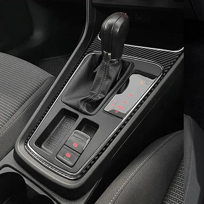 Seat Leon 5F Outer Gear Surround Trim - Cupra - Soft Carbon fibre MK3 - Custom My Ride