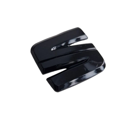 Seat Leon/Ibiza Steering Wheel Gloss Black Badge - 5F MK3 CUPRA FR