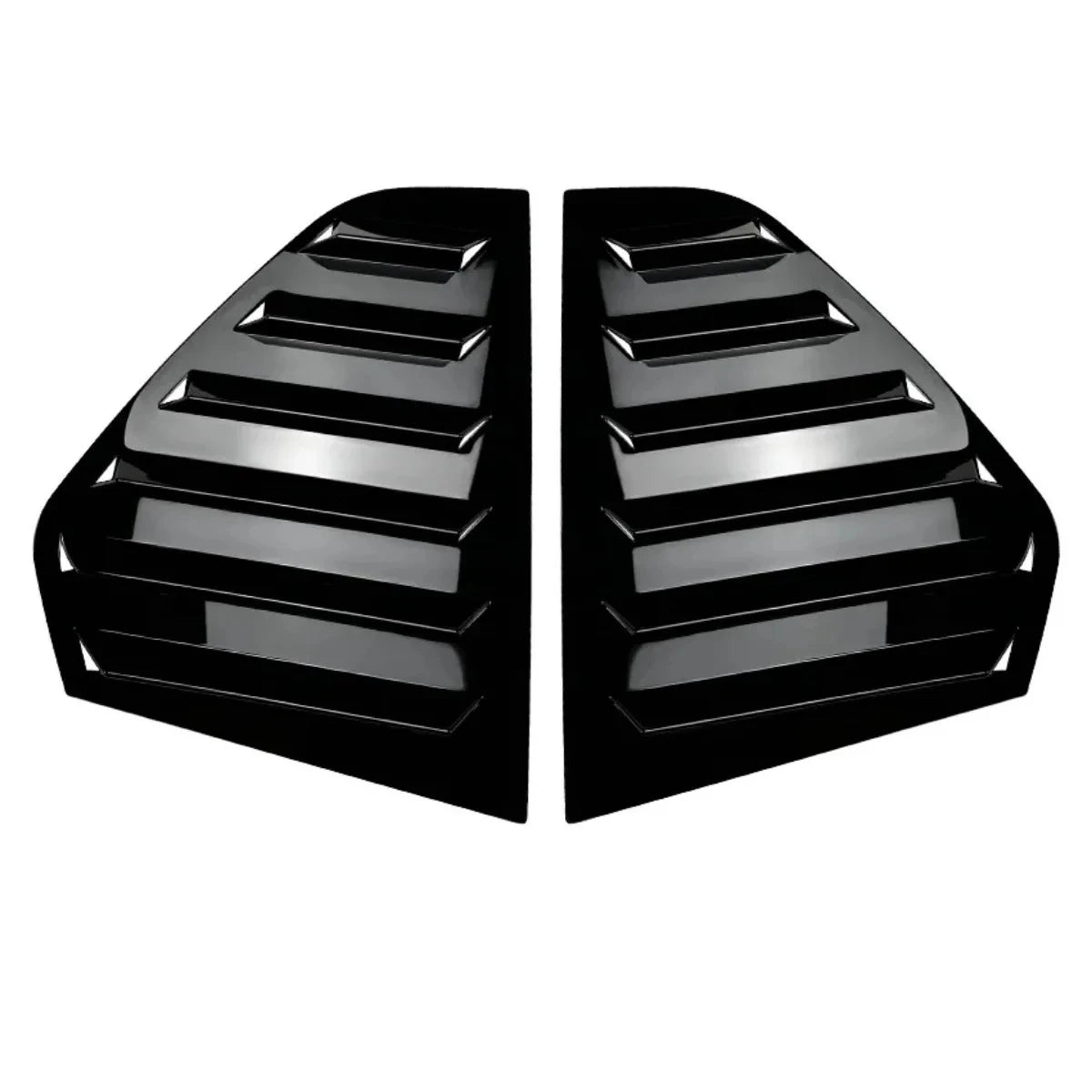Window Louver Side Vent Trim For VW Golf4 Golf 5 Golf 6 Golf 7 MK4 MK5 MK6 MK7 MK7.5 MK8 Pair Car Rear Window Shutter Cover Trim