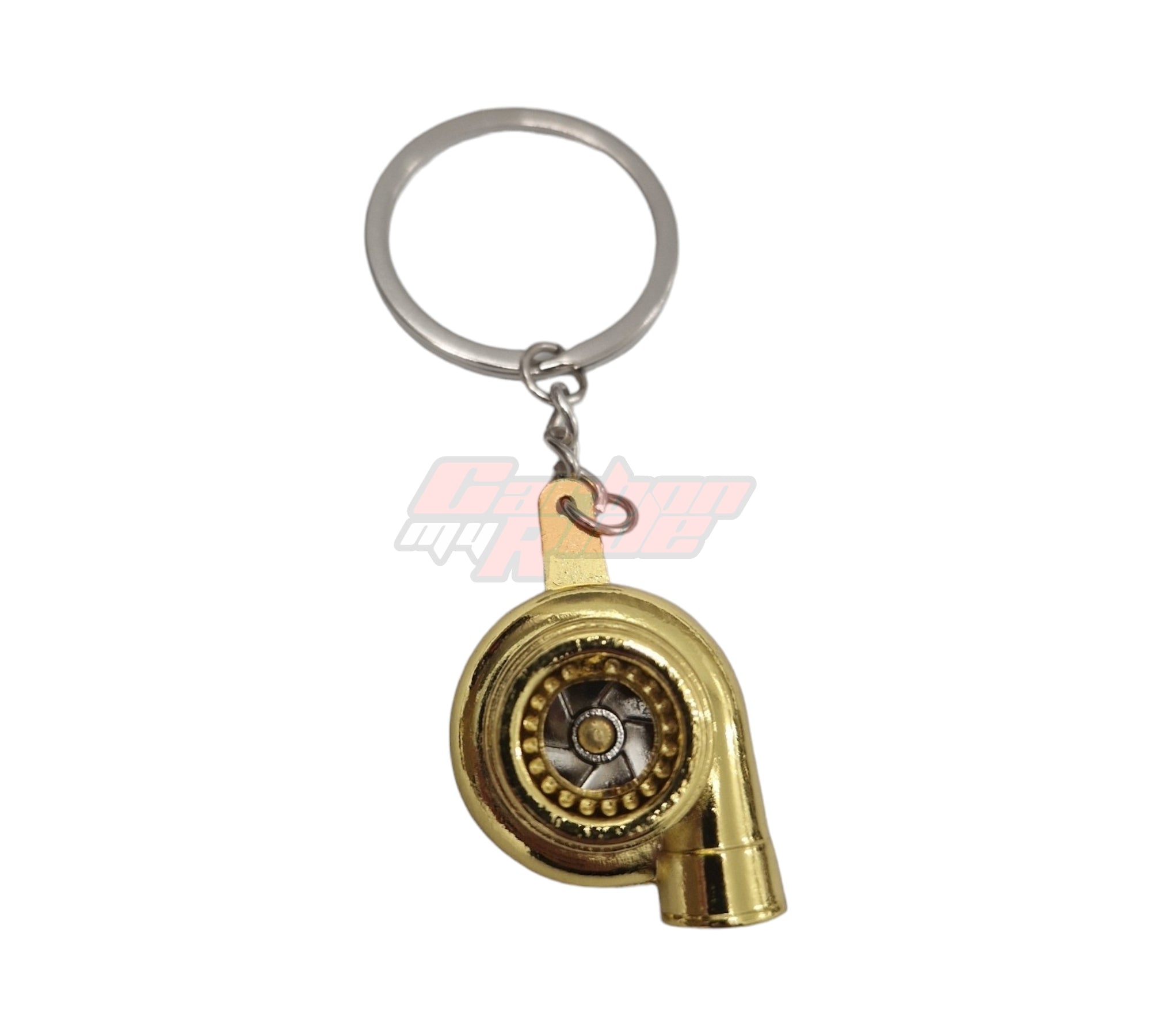 Miniature Turbo Keychain Keyring