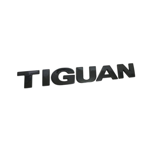 VW Tiguan Gloss Black Rear Logo Lettering