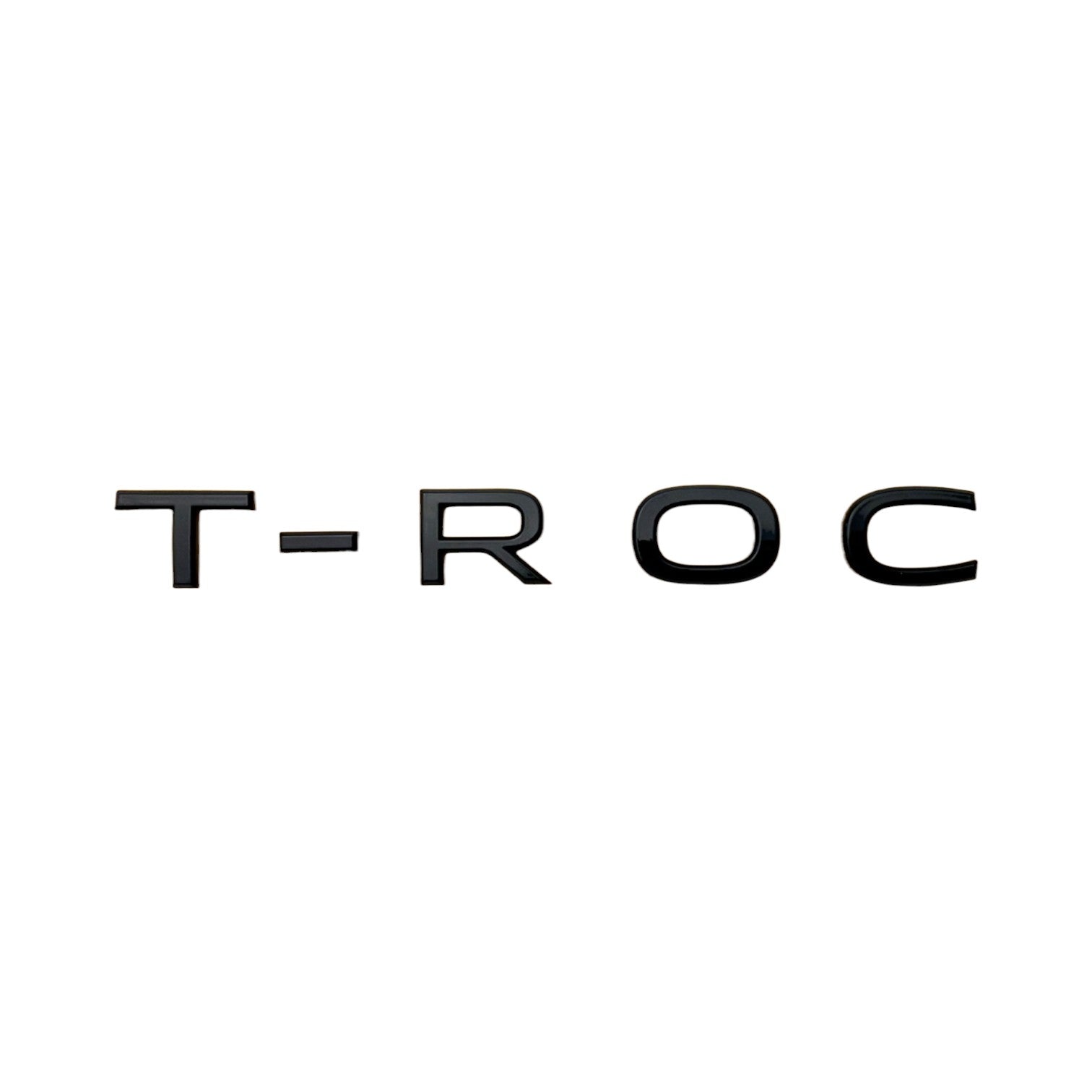 VW T-Roc Gloss Black Rear Logo Lettering – Custom My Ride