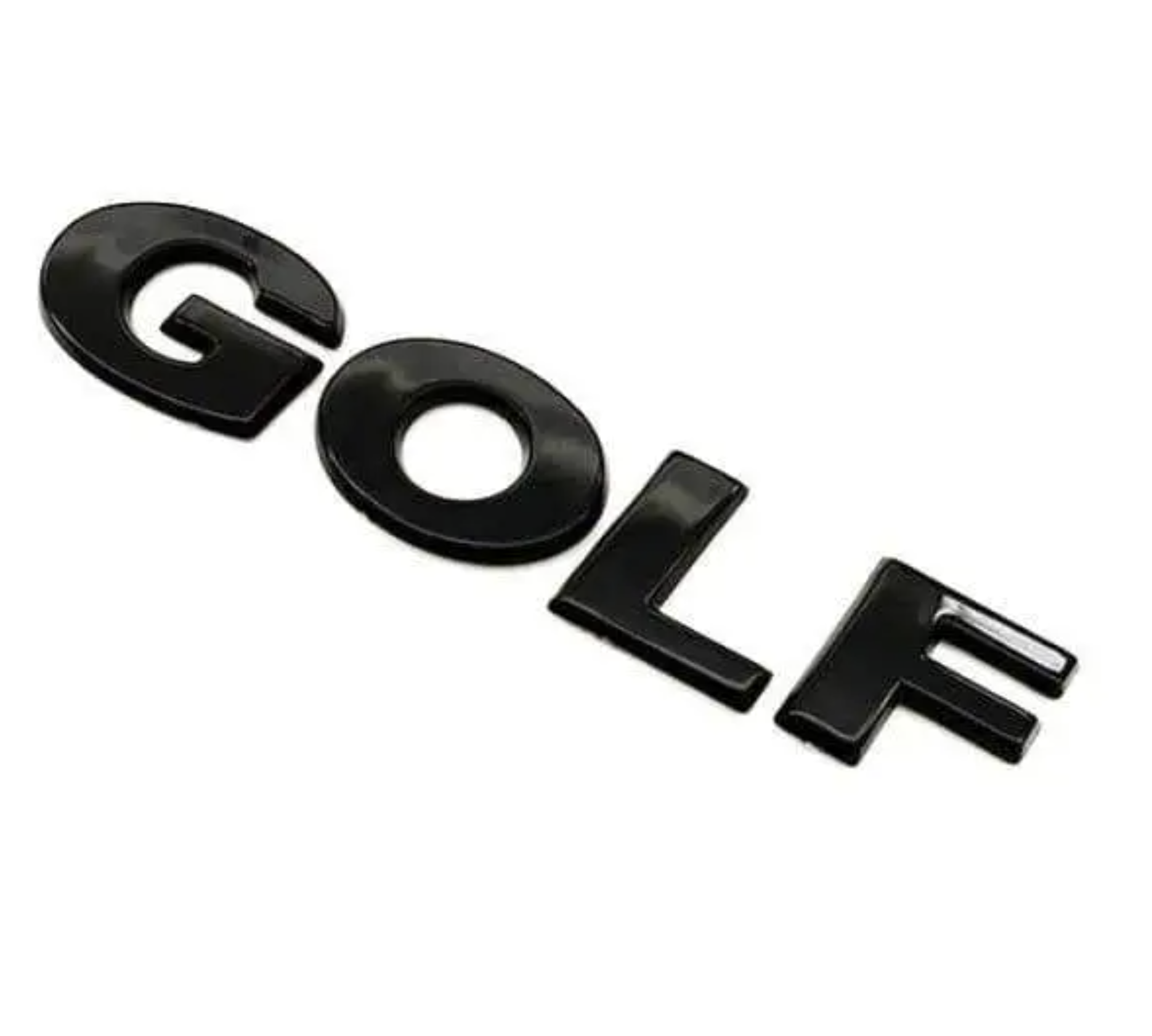 VW Golf Gloss Black Rear Logo Lettering MK6 MK7 – Custom My Ride