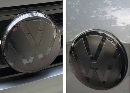 VW Tiguan Gloss Black Front and Rear Badge Cover 2023-25