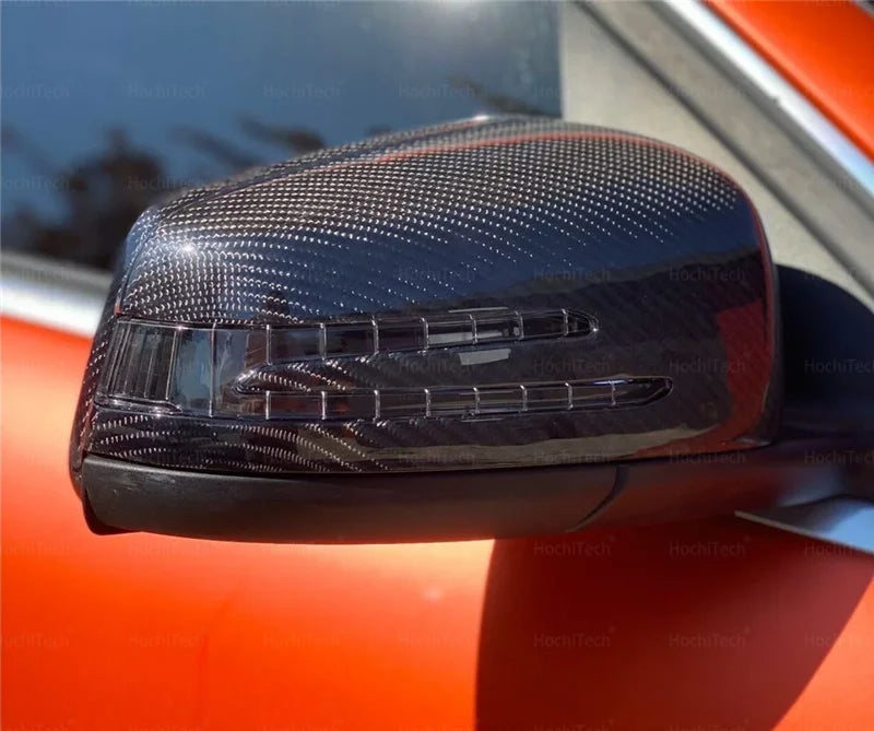 Mercedes Wing Mirror Caps - Carbon Fibre W204 W176 C63 W212 - Custom My Ride
