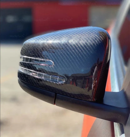 Mercedes Wing Mirror Caps - Carbon Fibre W204 W176 C63 W212 - Custom My Ride
