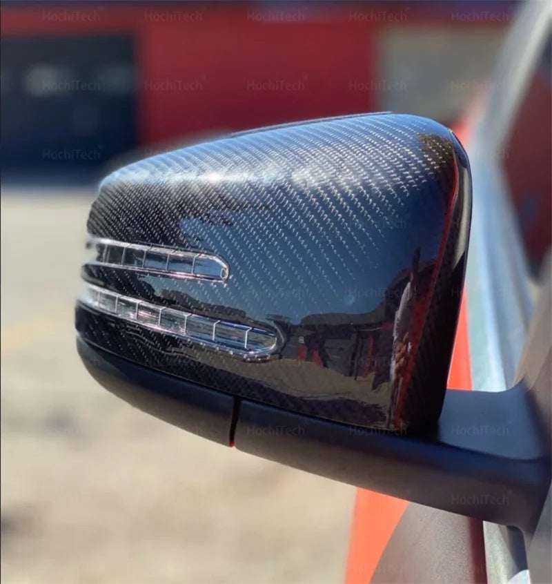 Mercedes Wing Mirror Caps - Carbon Fibre W204 W176 C63 W212 - Custom My Ride
