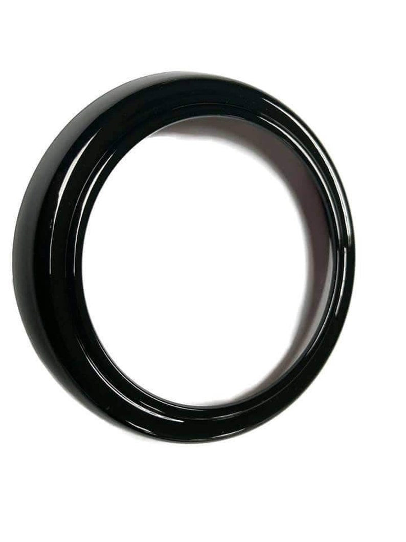 BMW X5 REAR BADGE SURROUND - GLOSS BLACK E70 2006-13 - Custom My Ride