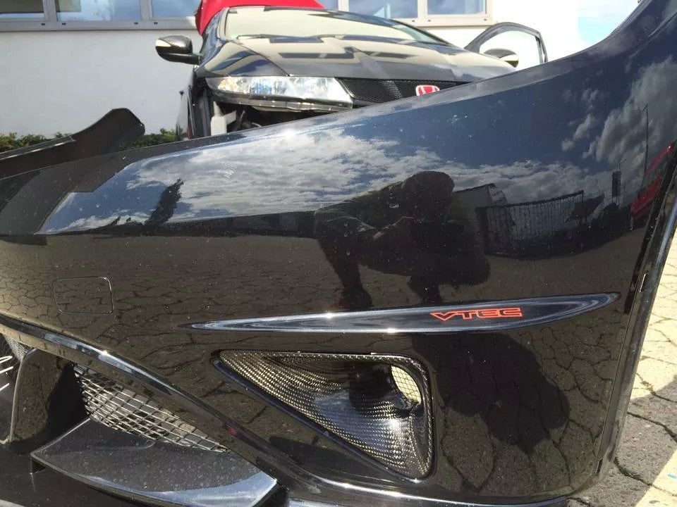 FN2 Fog Lamp Scoops - Carbon Fibre - MK8 Civic