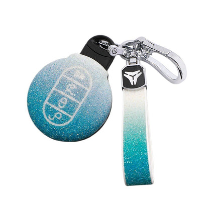MINI Cooper Glitter Key Fob Cover & Strap