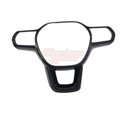 Carbon Fibre Steering Wheel Cover - Honda Civic Type R - FL5 K20C1 2.0T 2023+ - Custom My Ride