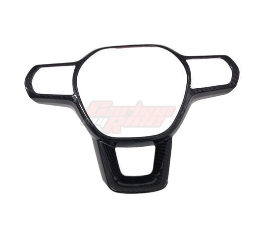 Carbon Fibre Steering Wheel Cover - Honda Civic Type R - FL5 K20C1 2.0T 2023+ - Custom My Ride