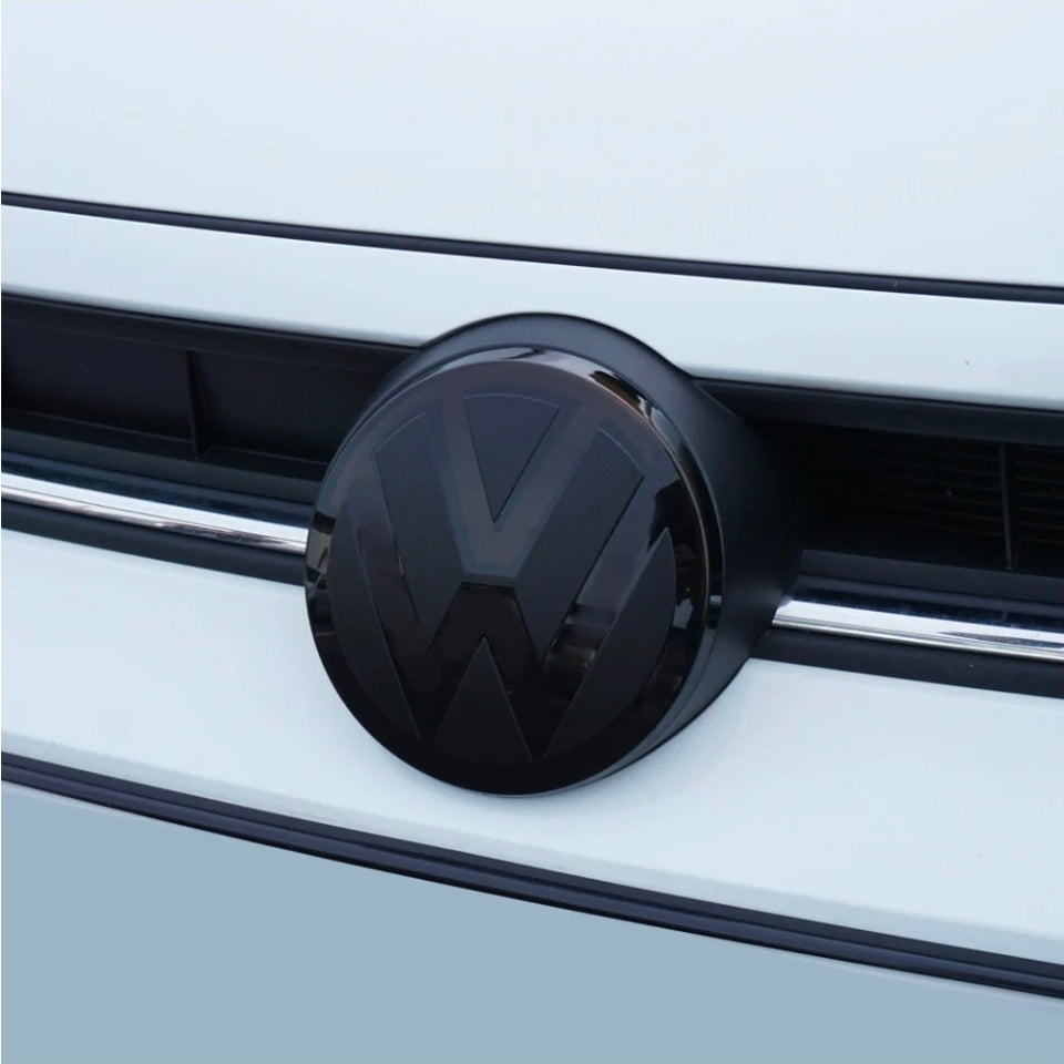 VW Polo 2021+ MK6.5 Facelift Gloss Black Front and Rear Badge Cover - AW BZ