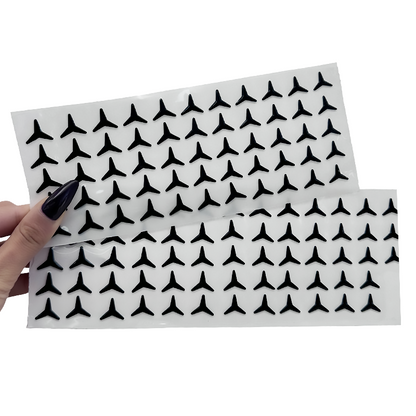 Mercedes Black Front Grill Star Stickers Upgrade - 2024+ W177 W206 - Custom My Ride