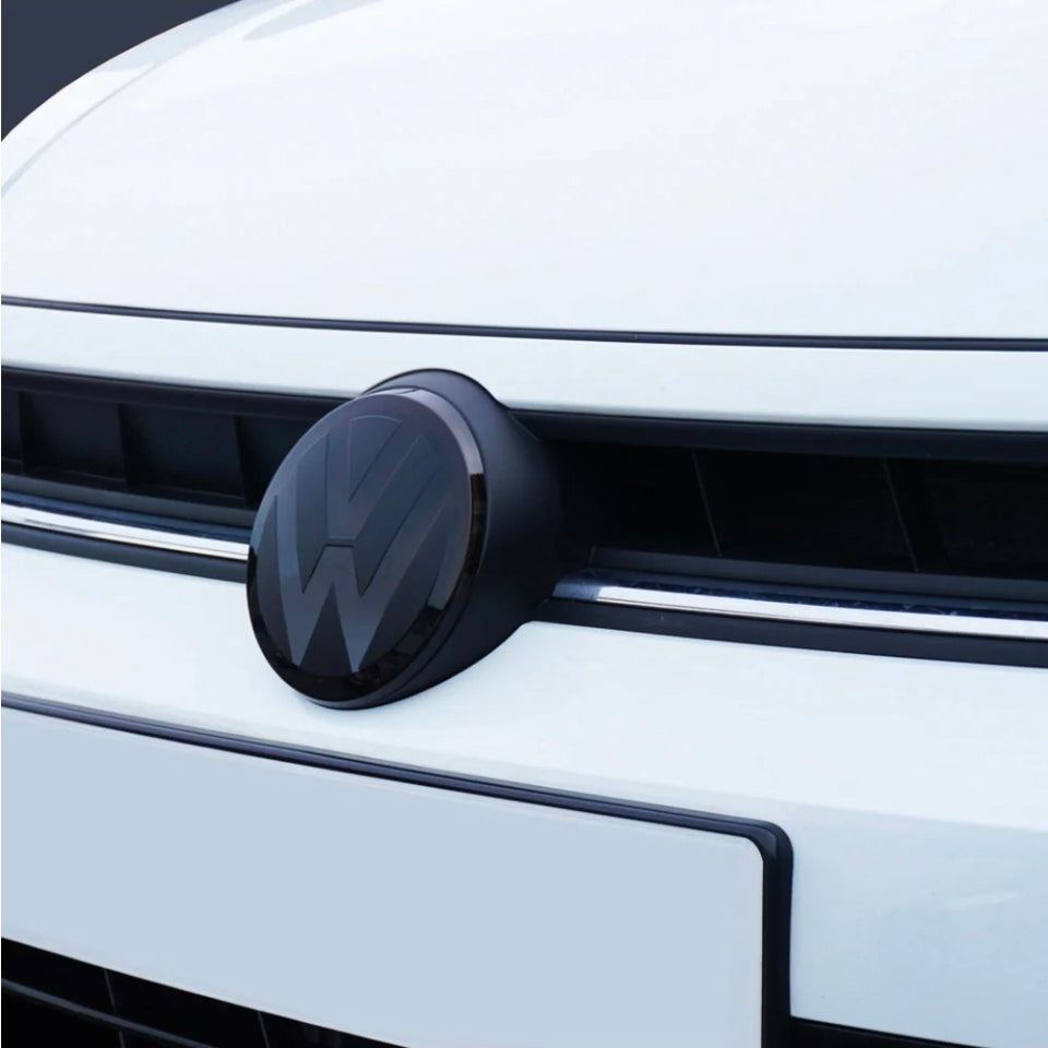 VW Polo 2021+ MK6.5 Facelift Gloss Black Front and Rear Badge Cover - AW BZ