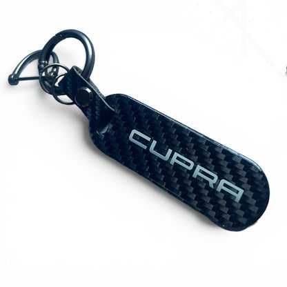 Cupra Carbon Fibre Key Chain