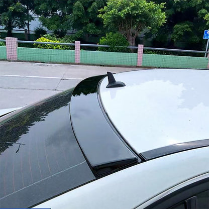 AMG Style Glossy Black Roof Spoiler for Mercedes Benz C Class W204 2007-2013 Rear Window Lip ABS Direct Fit Easy Installation Replacement