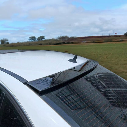 AMG Style Glossy Black Roof Spoiler for Mercedes Benz C Class W204 2007-2013 Rear Window Lip ABS Direct Fit Easy Installation Replacement
