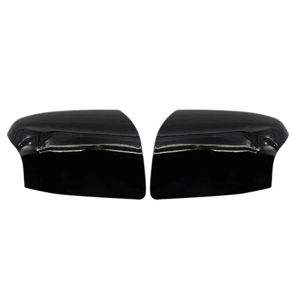 Gloss Black Wing Mirror Cover Caps Pair for Ford Focus MK2 2005-2008
