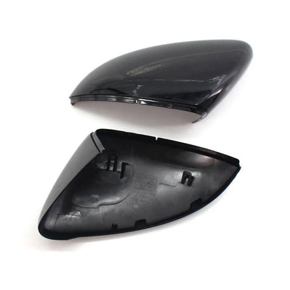 Gloss Black Wing Mirror Cover Caps Pair for VW Golf MK7 MK7.5 GTI GTD