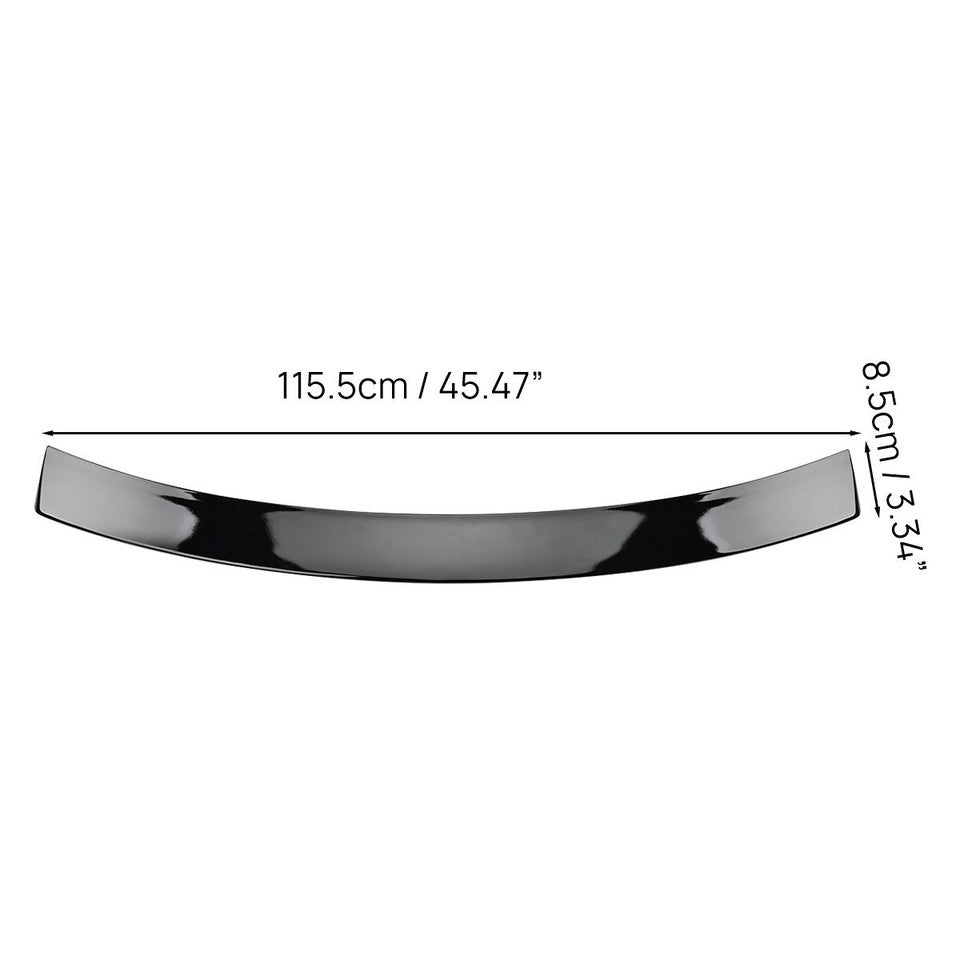 AMG Style Glossy Black Roof Spoiler for Mercedes Benz C Class W204 2007-2013 Rear Window Lip ABS Direct Fit Easy Installation Replacement