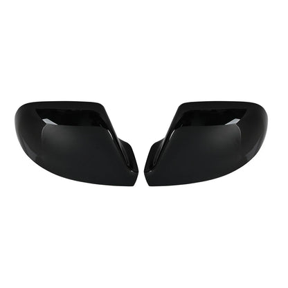 Gloss Black Wing Mirror Cover Caps Pair for VW Transporter T5 T5.1 2010-2015