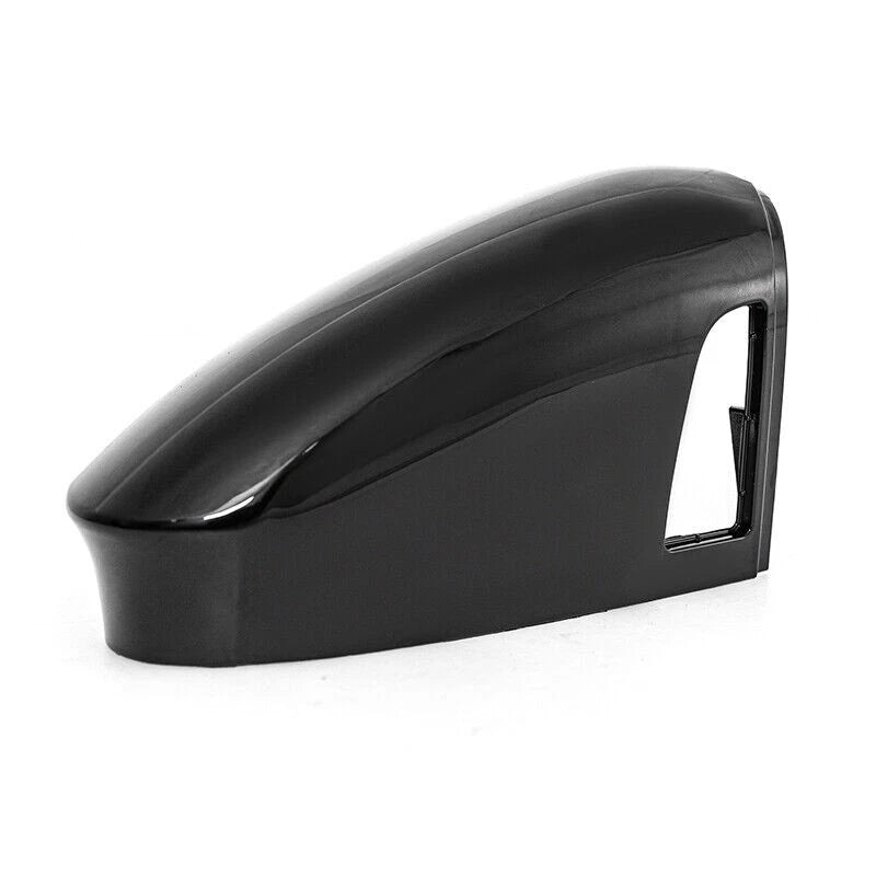 Gloss Black Rear View Mirror Cover Caps Pair for VW Golf MK8 8R GTI GTE GTD 2020-2023