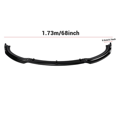 Gloss Black Front Bumper Splitter Lip for BMW 3 Series F30 F32 F35 2012-2019