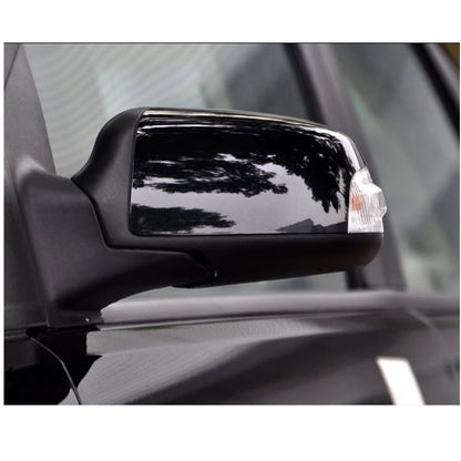 Gloss Black Wing Mirror Cover Caps Pair for Ford Focus MK2 2005-2008